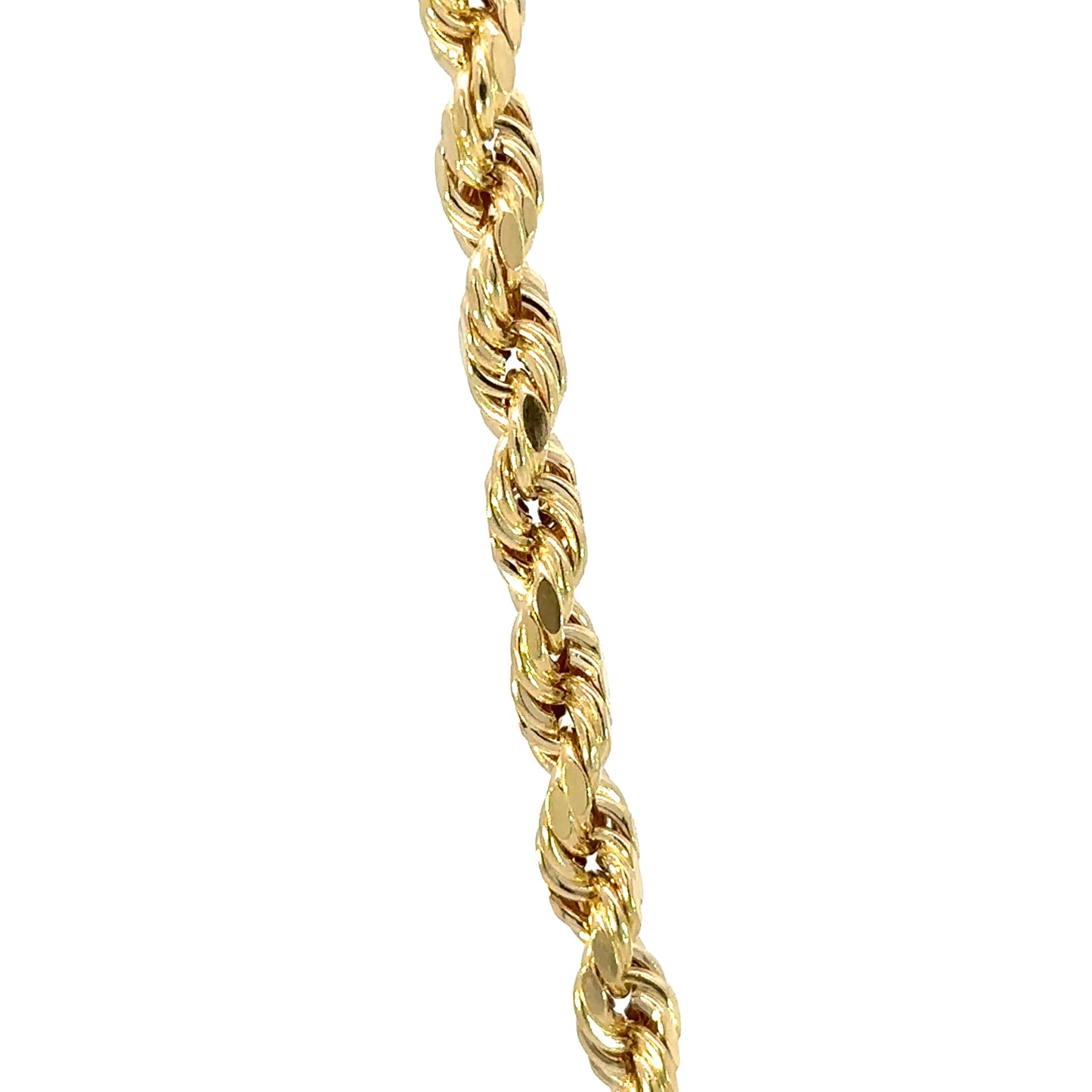 14k 5mm Hollow Rope DC (20''=10.2gr)