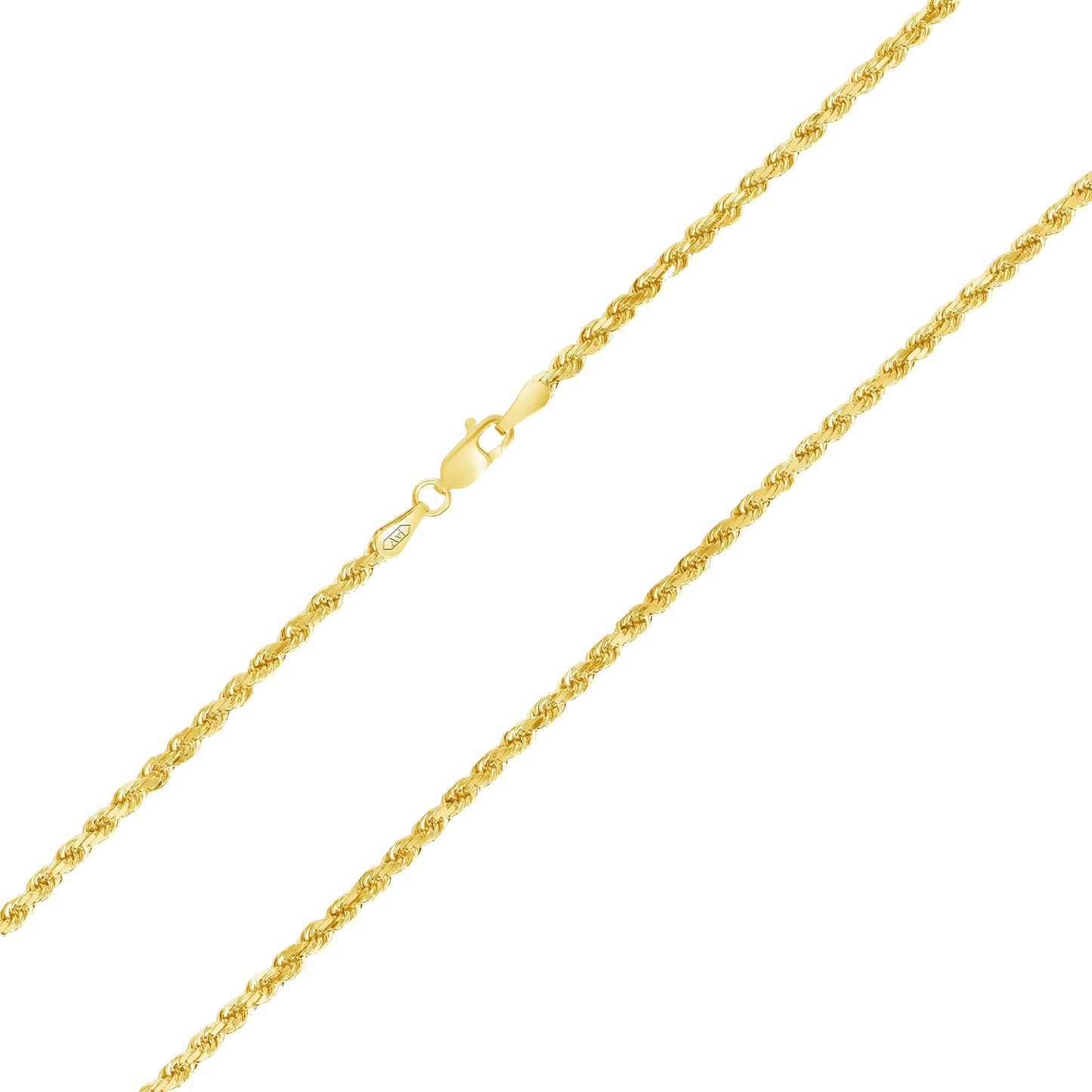 14k 1mm Italian Rope DC (20''=)