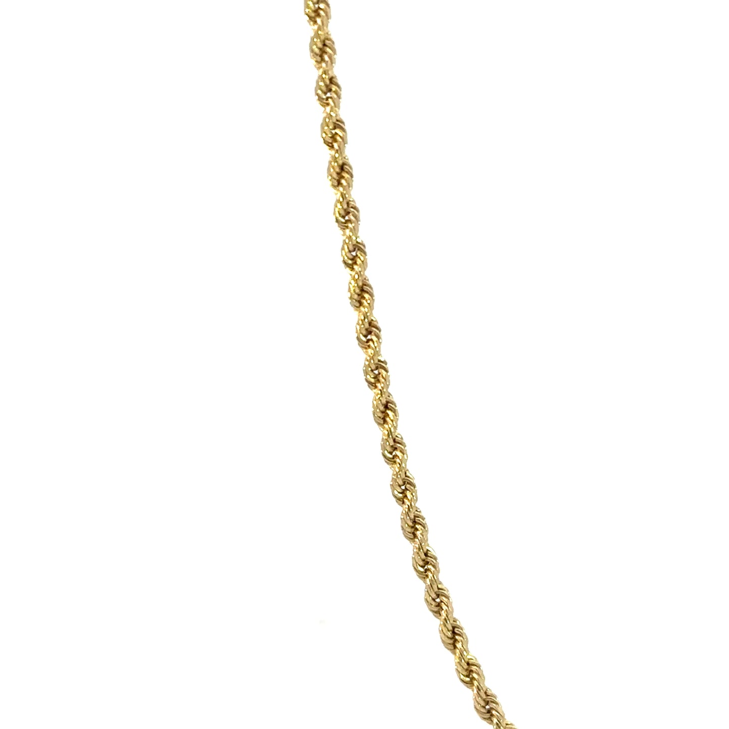 14k 2mm Hollow Rope DC (20''=2.87gr)