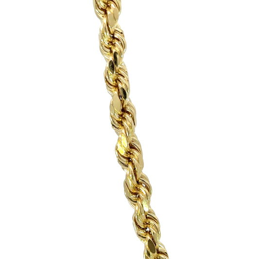 14k 6mm Hollow Rope DC (20''=13.2gr)